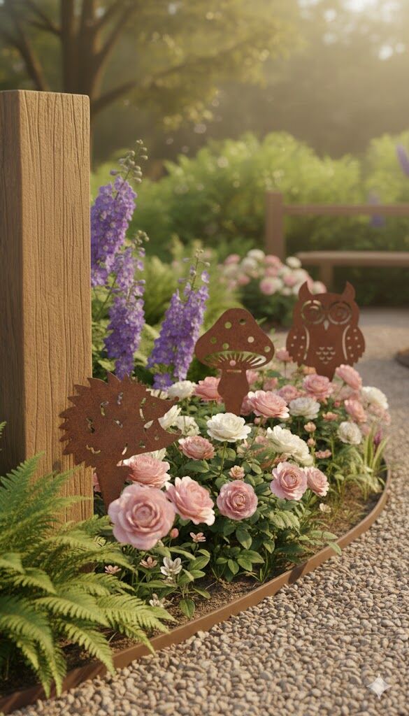 Rustic Metal Garden Stakes - Image 6